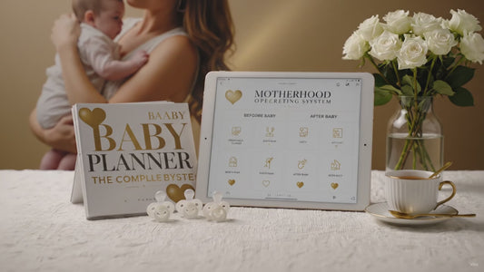 Before & After Baby OS | Luxury Motherhood & Newborn Digital Planner
